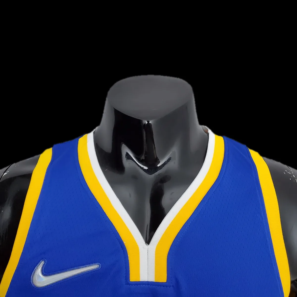 75th Anniversary Golden State Warriors Thompson #11 Mexico Edition Blue NBA Jersey, foto 3