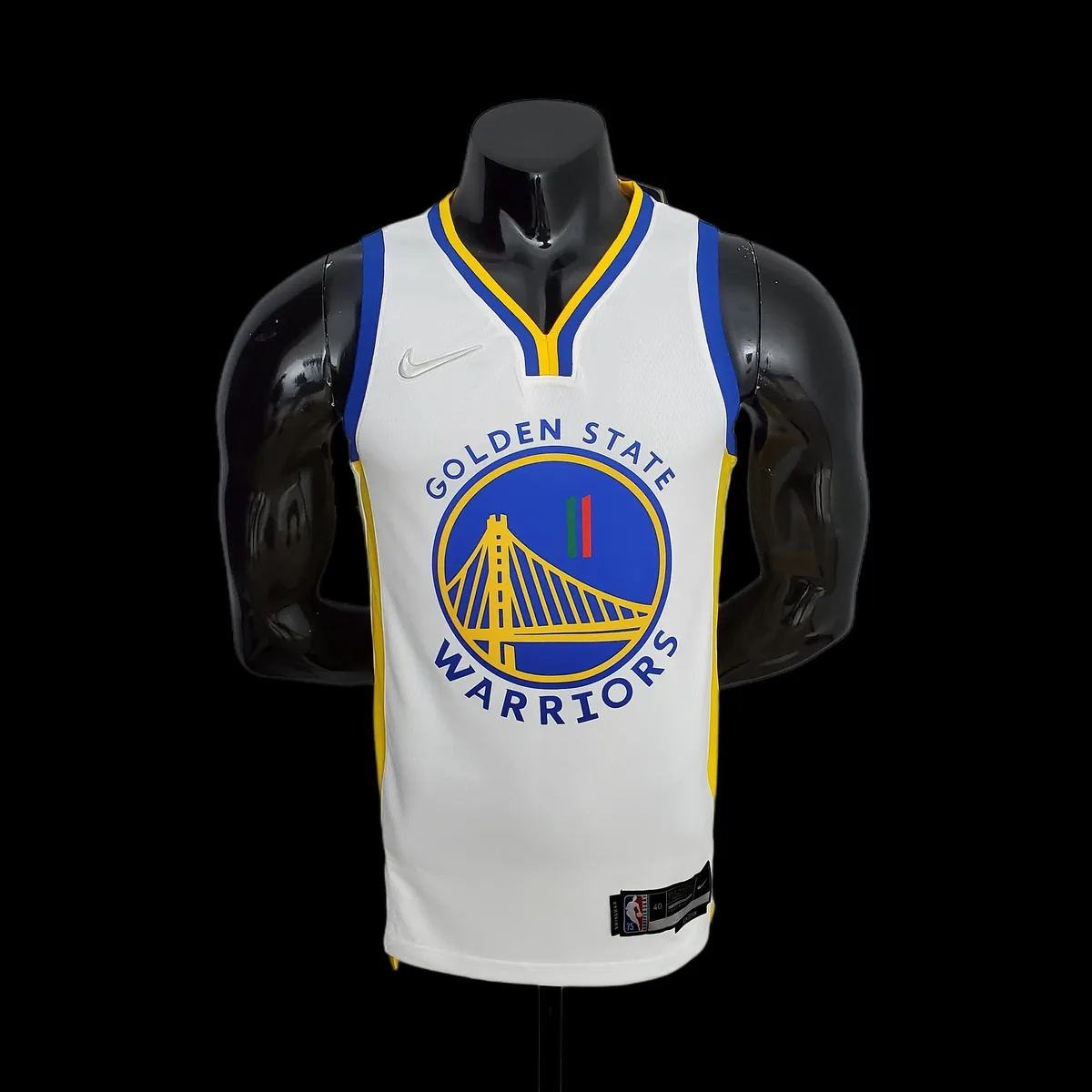 75th Anniversary Golden State Warriors Thompson #11 Mexico Edition White NBA Jersey, foto 1