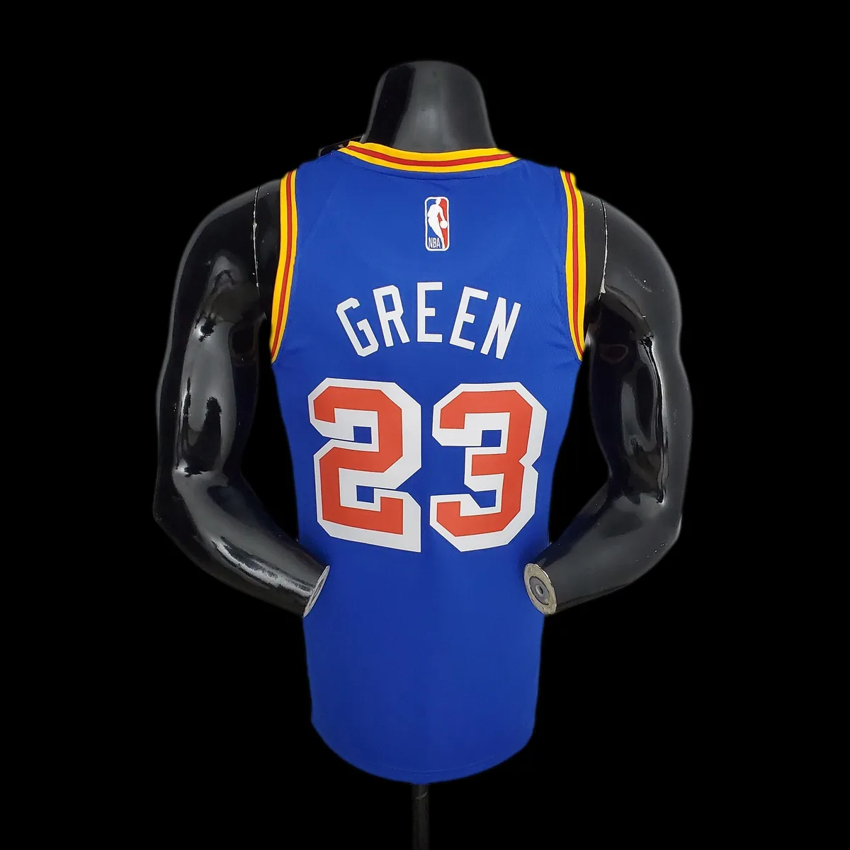75th Anniversary Green#23 Warriors Vintage Blue NBA Jersey S-XXL, foto 3