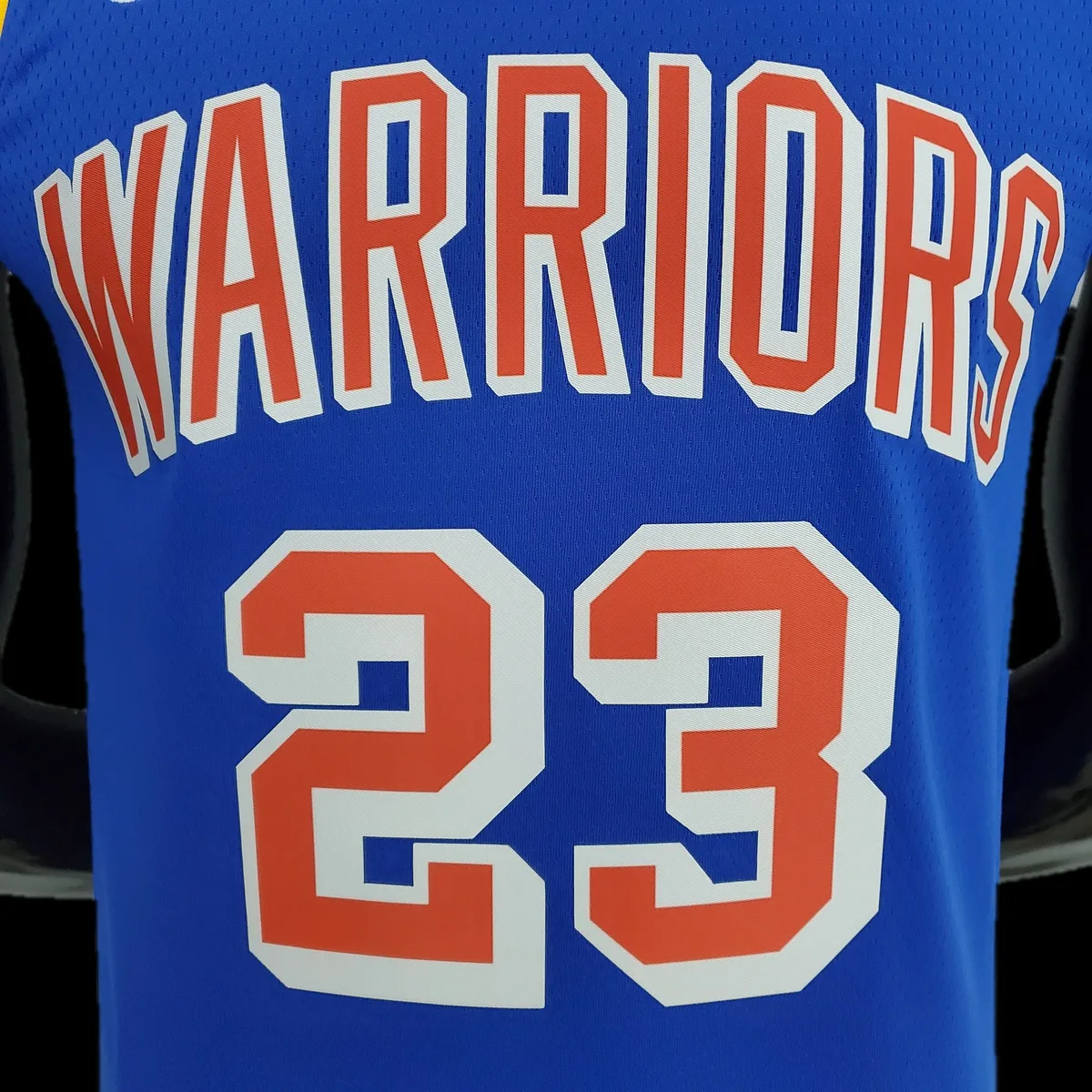 75th Anniversary Green#23 Warriors Vintage Blue NBA Jersey S-XXL, foto 5