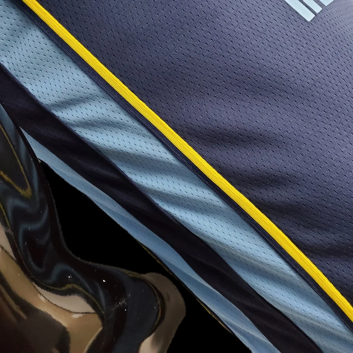 75th Anniversary Memphis Grizzlies MORANT#12 Navy Blue NBA Jersey, foto 3
