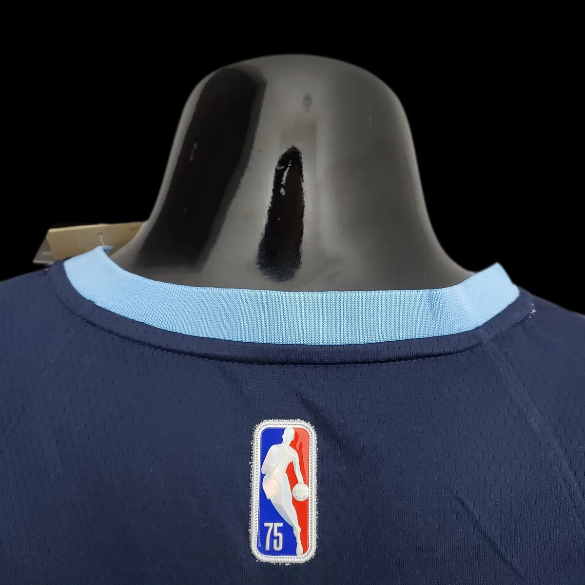 75th Anniversary Memphis Grizzlies MORANT#12 Navy Blue NBA Jersey, foto 6