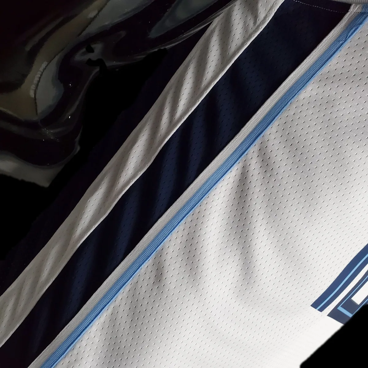 75th Anniversary Memphis Grizzlies MORANT#12 White NBA Jersey, foto 3