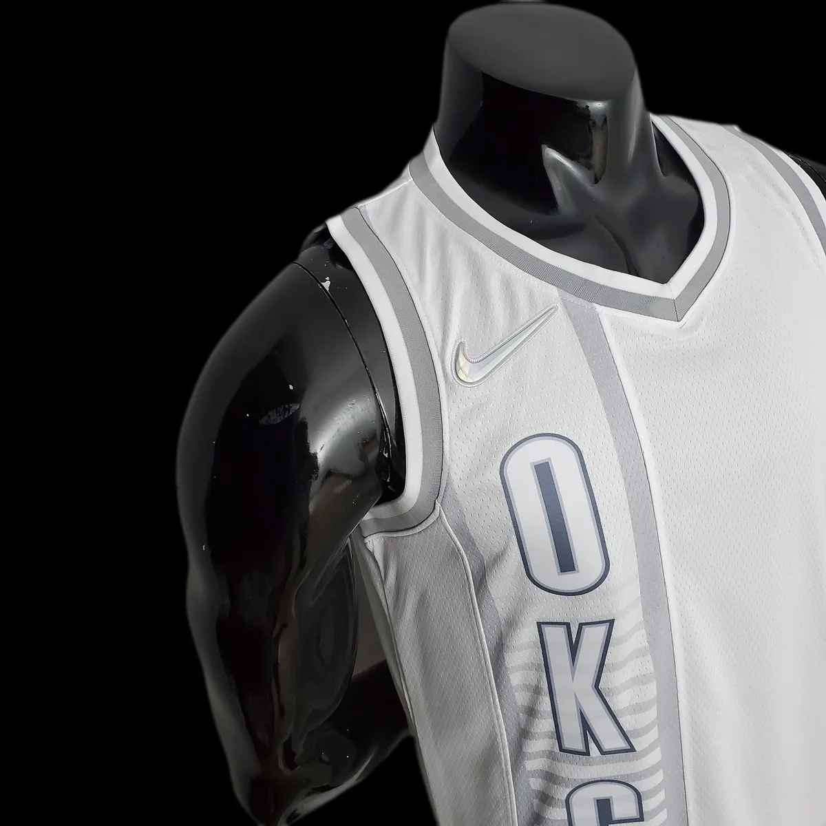 75th Anniversary Oklahoma City Thunder City GILGEOUS-ALEXANDER#2 Edition White NBA Jersey, foto 4