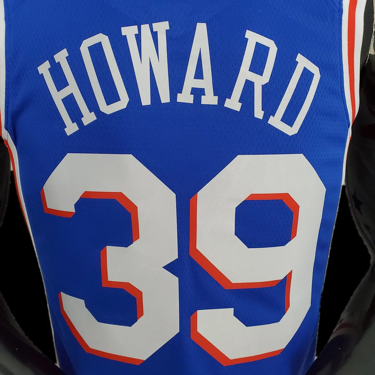 75th Anniversary Philadelphia 76ers HOWARD#39 Blue NBA Jersey S-XXL, foto 2