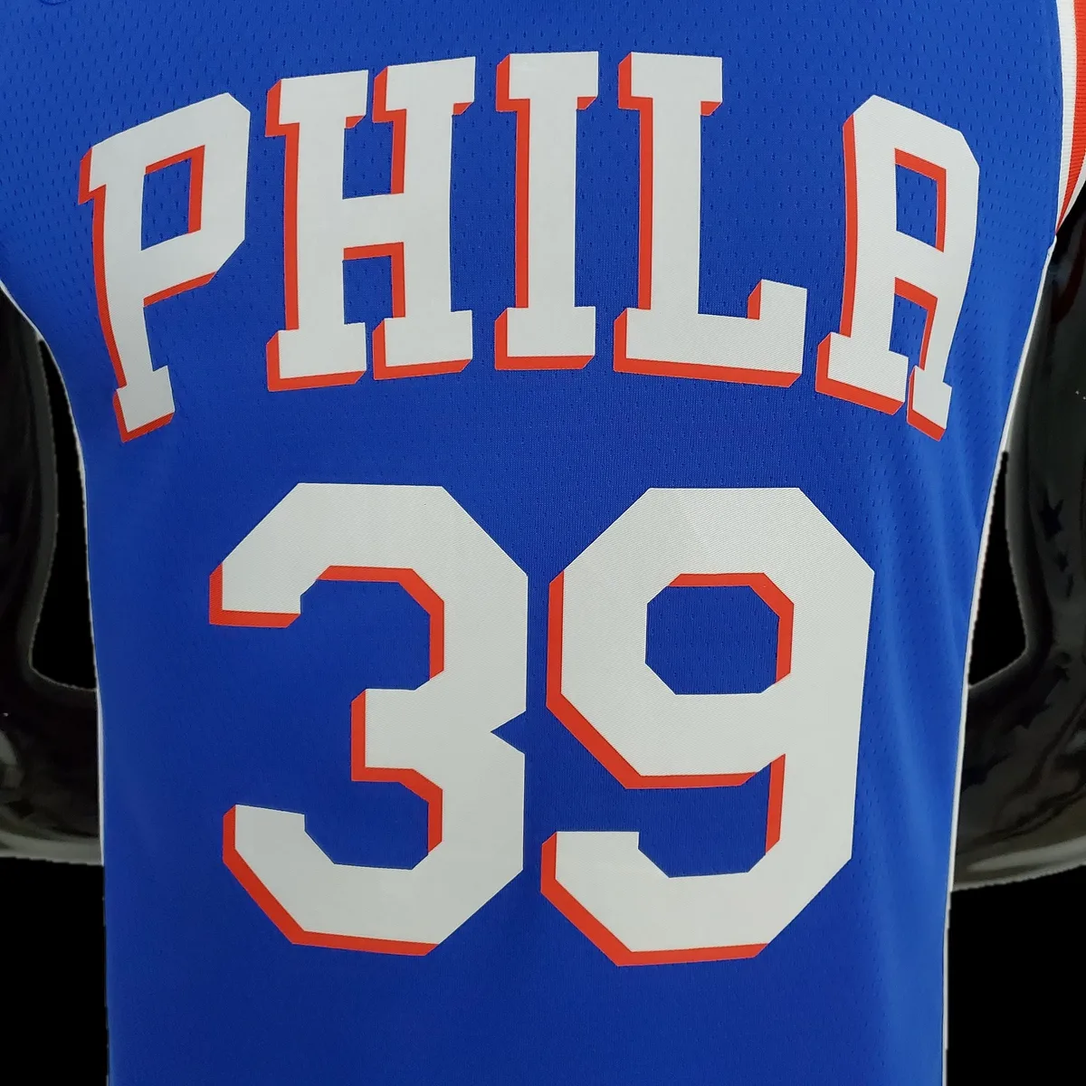 75th Anniversary Philadelphia 76ers HOWARD#39 Blue NBA Jersey S-XXL, foto 3