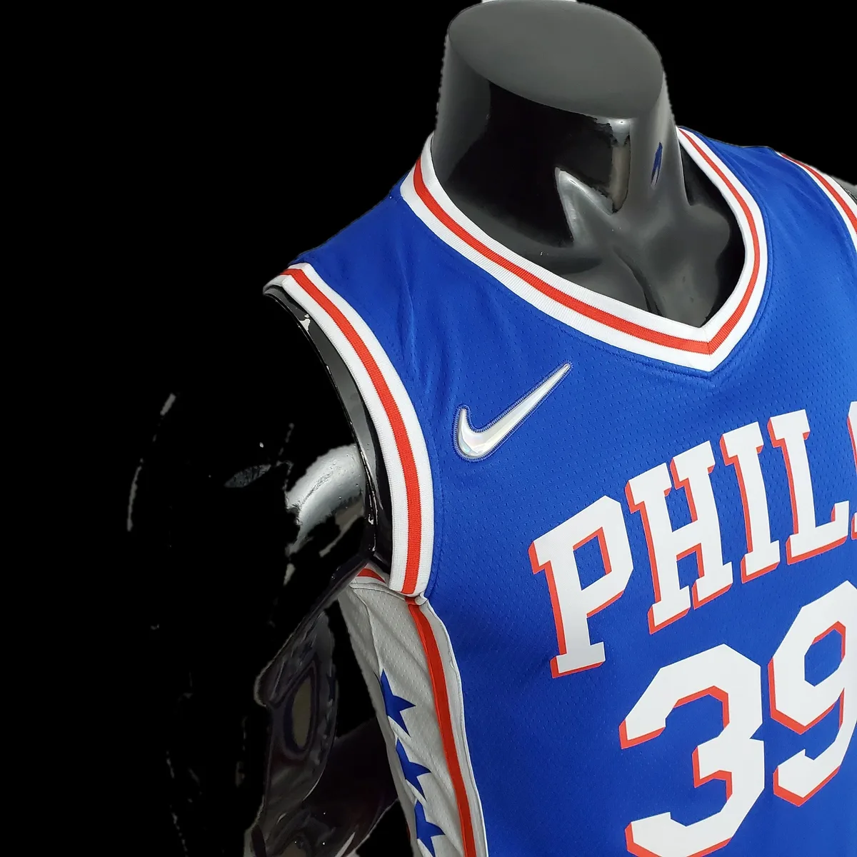 75th Anniversary Philadelphia 76ers HOWARD#39 Blue NBA Jersey S-XXL, foto 5