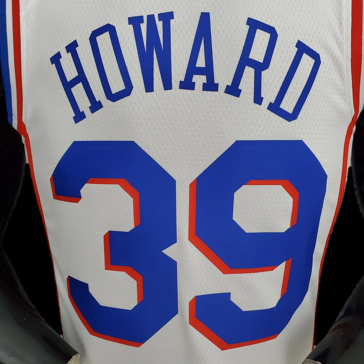 75th Anniversary Philadelphia 76ers HOWARD#39 White NBA Jersey S-XXL, foto 2