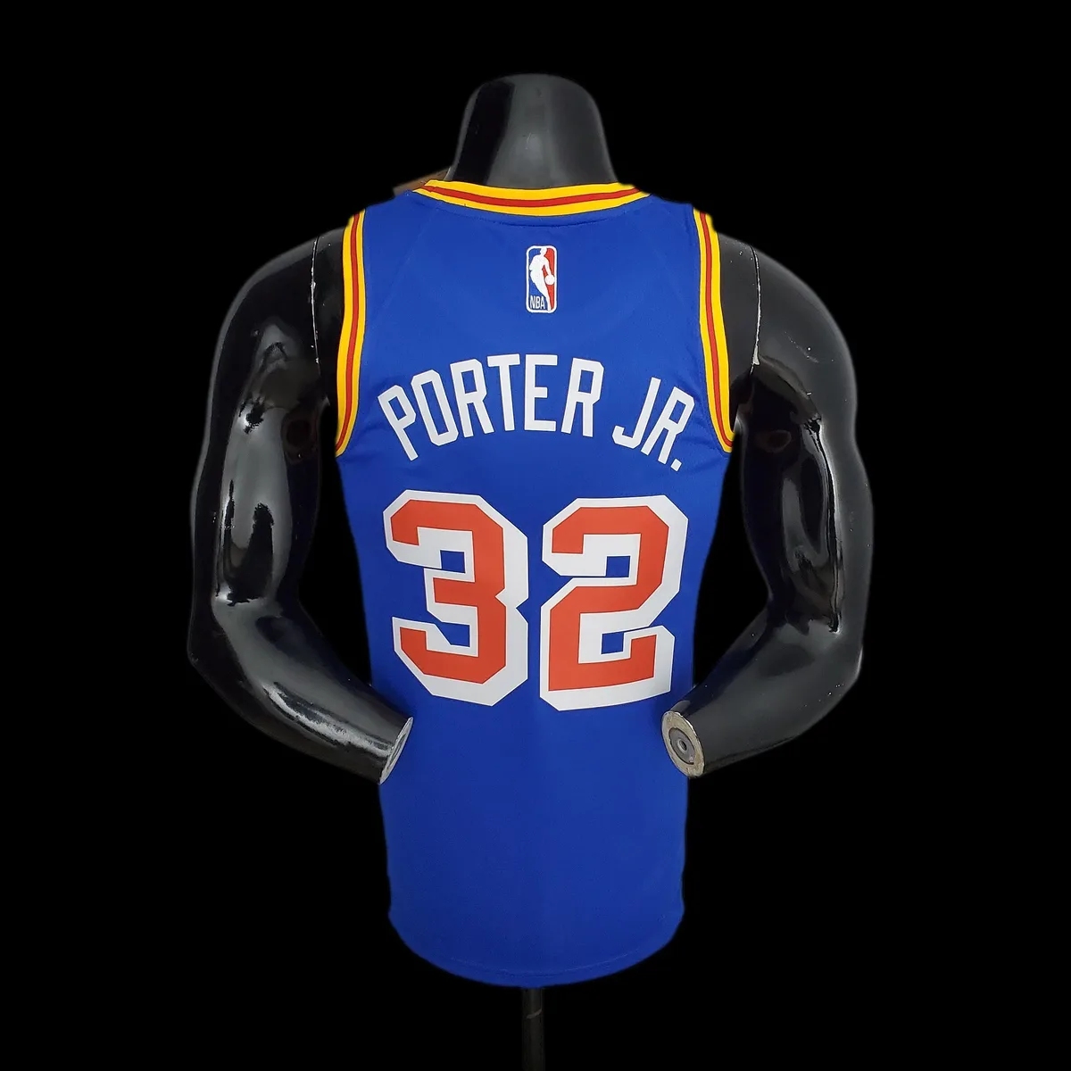 75th Anniversary Porter jr.#32 Warriors Vintage Blue NBA Jersey S-XXL, foto 2