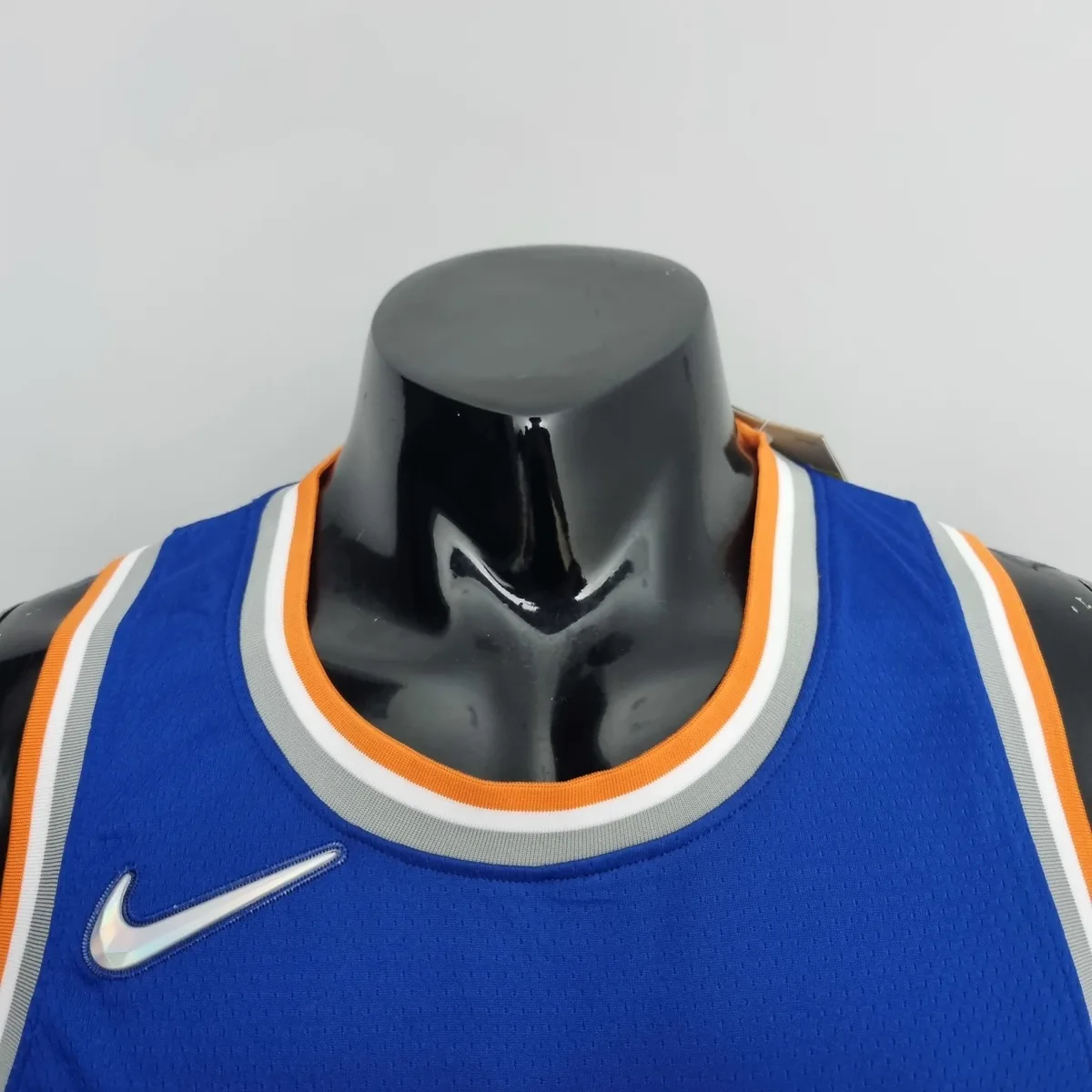 75th Anniversary Randle #30 New York Knicks Blue NBA Jersey, foto 4