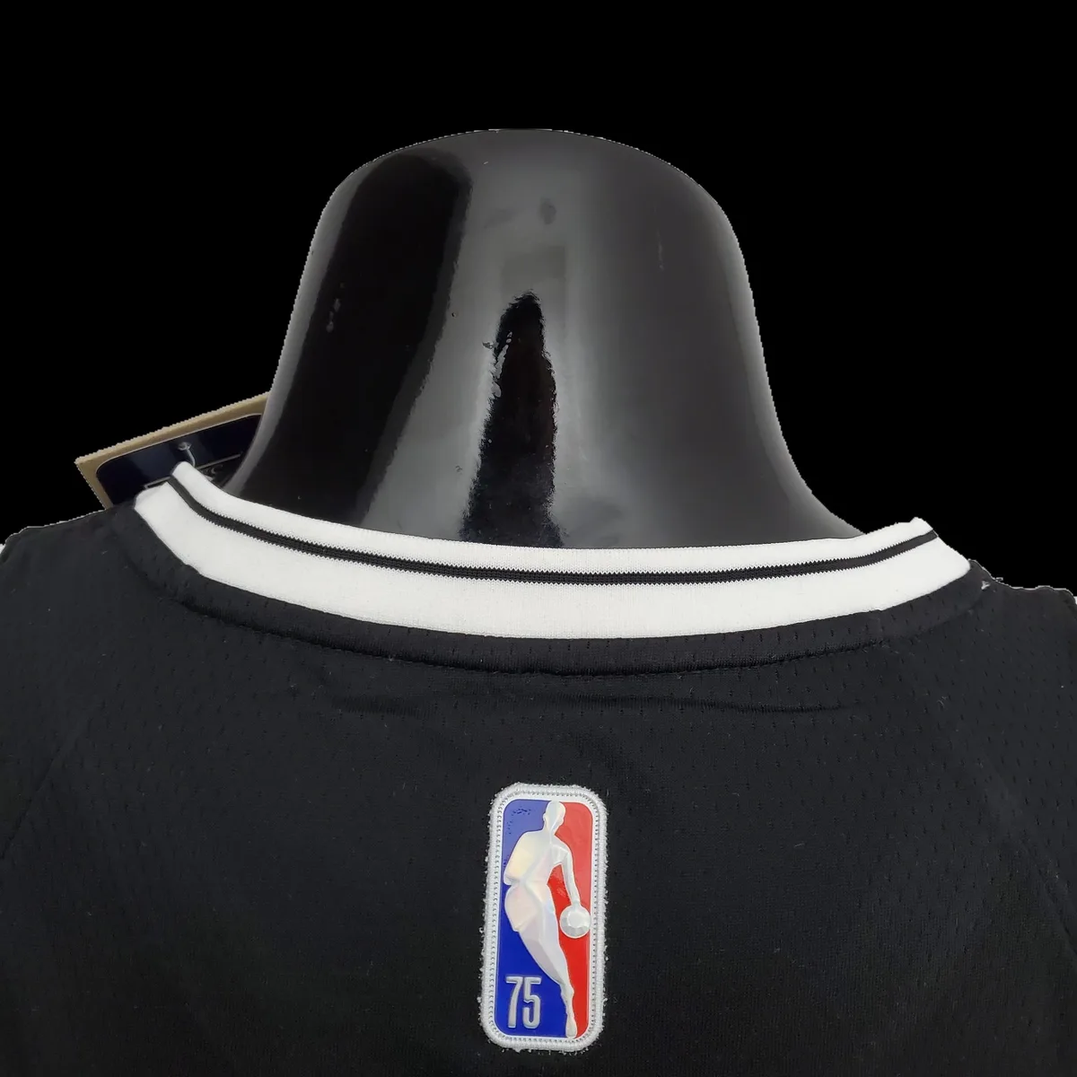 75th Anniversary Simmons #10 Nets Black NBA Jersey, foto 4