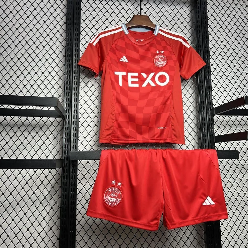 Aberdeen F.C 2024/25 Home Kids Kit, foto 2