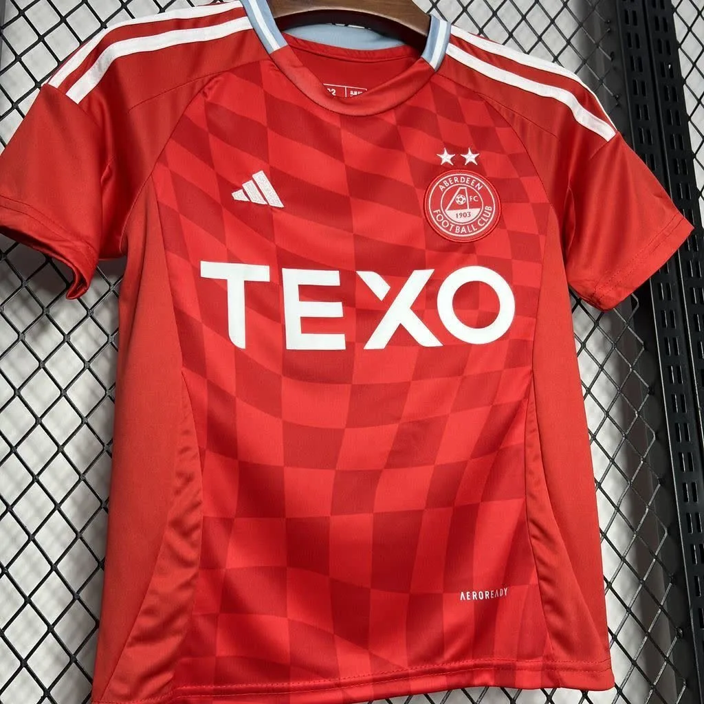 Aberdeen F.C 2024/25 Home Kids Kit, foto 3