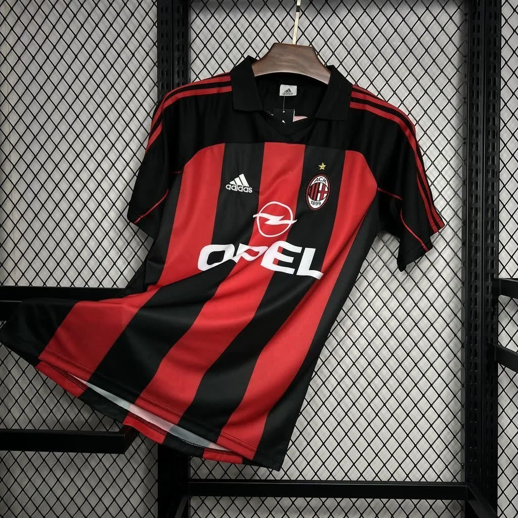 AC Milan 2000/02 Home Retro Jersey, foto 1