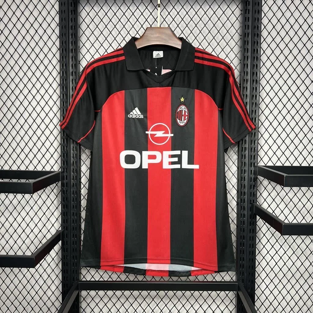 AC Milan 2000/02 Home Retro Jersey, foto 2