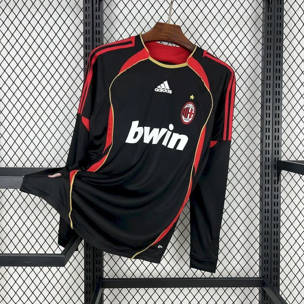 AC Milan 2006 Third Long Sleeves Retro Jersey, foto 1