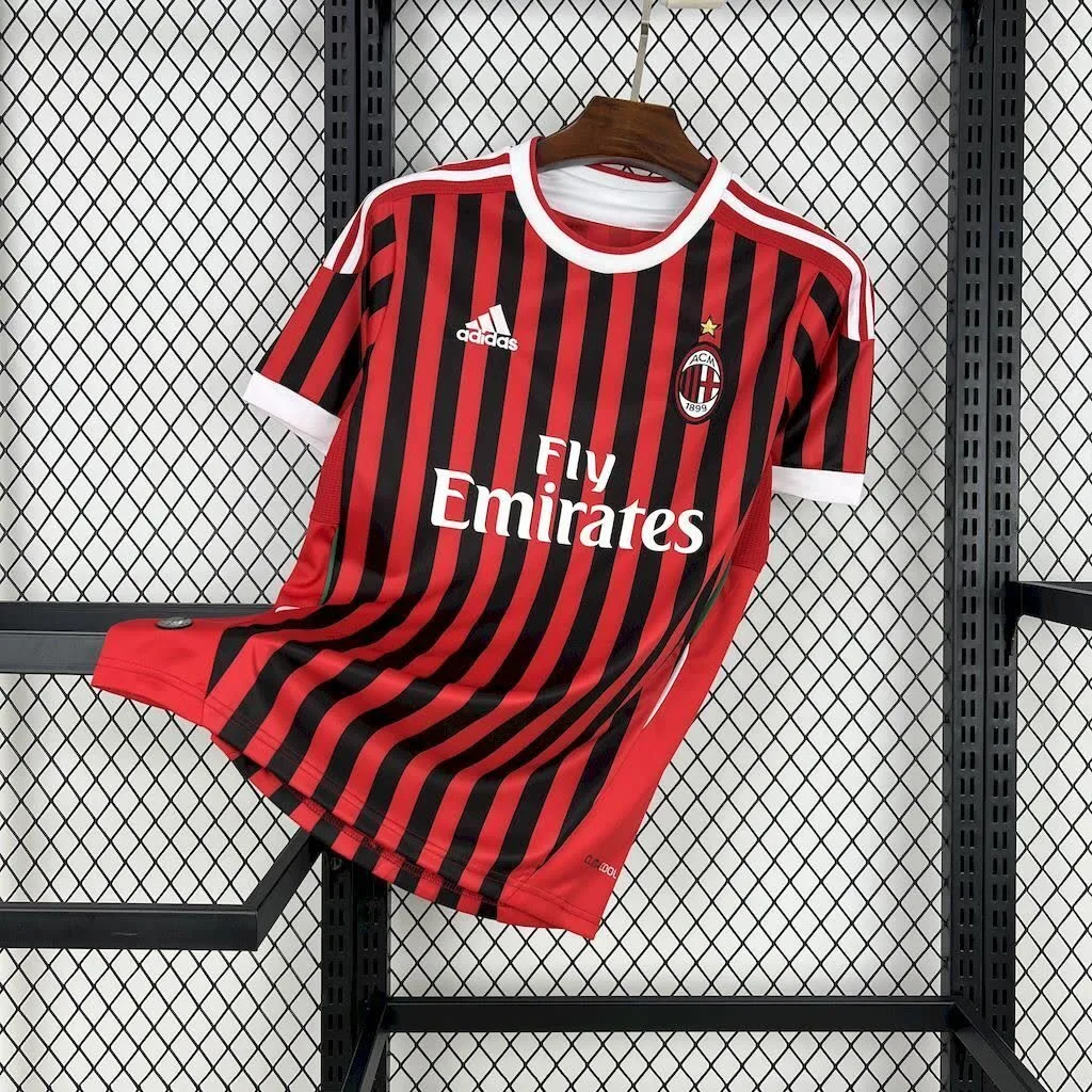 AC Milan 2011/12 Home Retro Jersey, foto 1