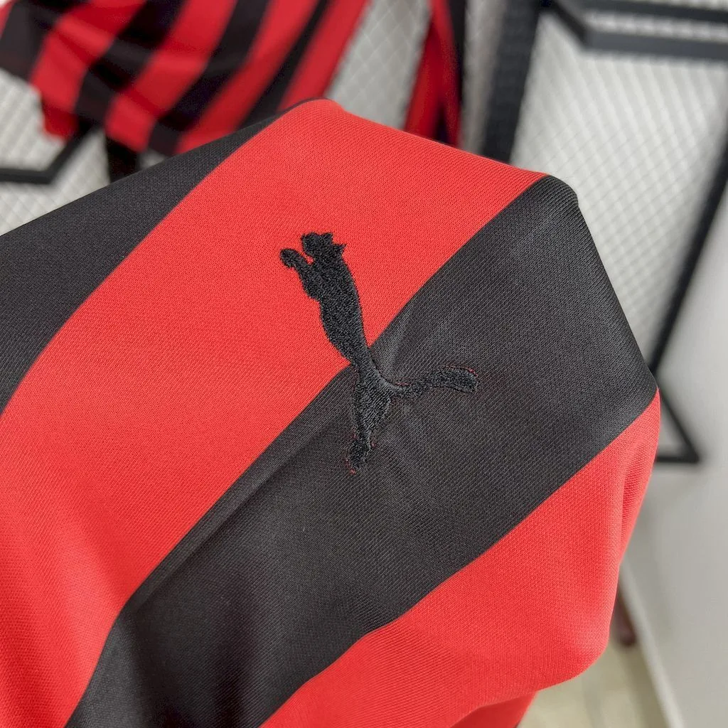 AC Milan 2024/25 125th Anniversary Edition Long Sleeves Retro Jersey, foto 4