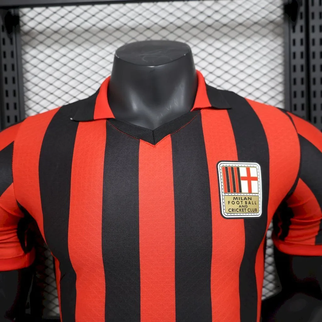 AC Milan 2024/25 125th Anniversary Edition Retro Jersey Player Version, foto 5