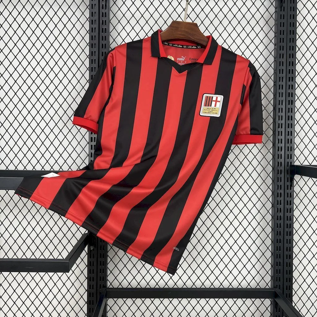 AC Milan 2024/25 125th Anniversary Edition Retro Jersey S-XXXXL, foto 1