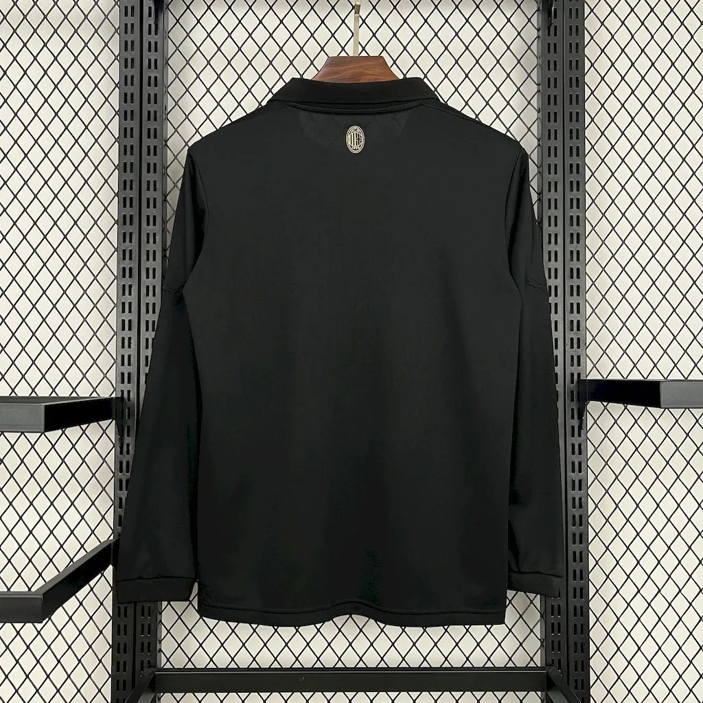 AC Milan 2024/25 125th Black goalkeeper Long Sleeves Retro Jersey, foto 3