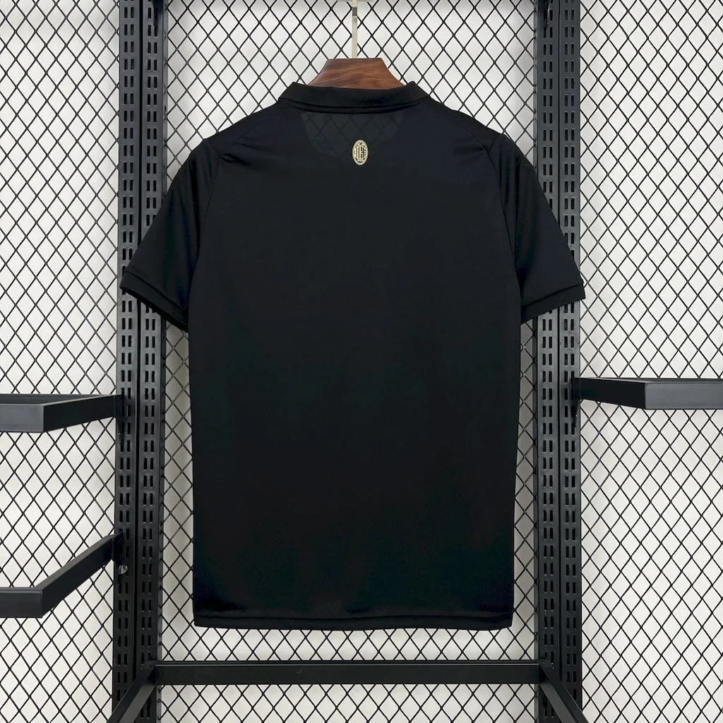 AC Milan 2024/25 125th Black goalkeeper Retro Jersey, foto 3