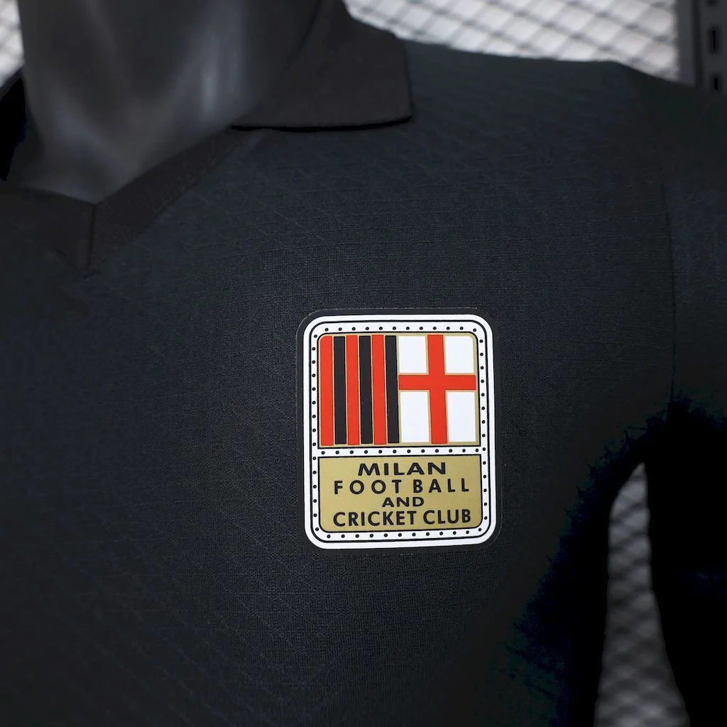 AC Milan 2024/25 125th Black goalkeeper Retro Long Sleeves Jersey Player Version, foto 3