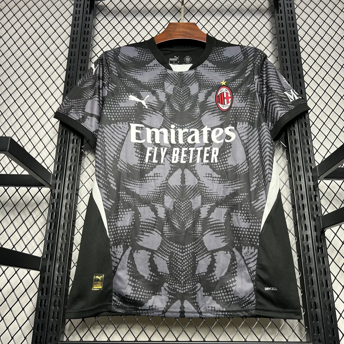 AC Milan 2024/25 Goalkeeper Jersey Black, foto 6