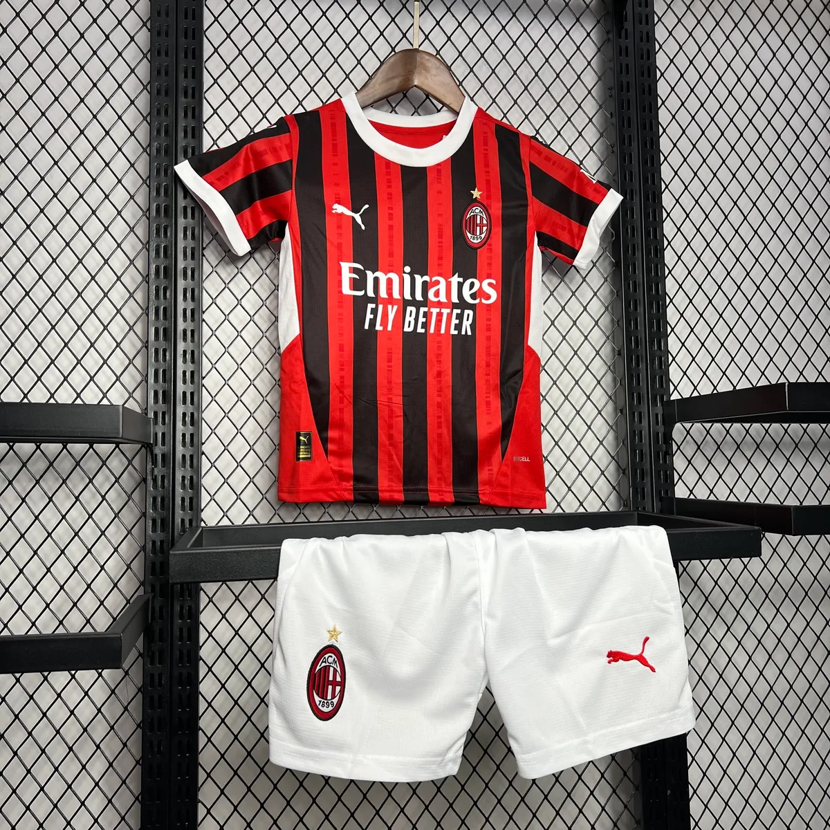 AC Milan 2024/25 Home Kids Kit, foto 4