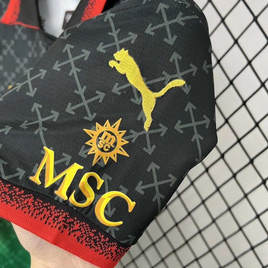 AC Milan 2025/26 Co-Branded Black Edition Kids Kit, foto 5