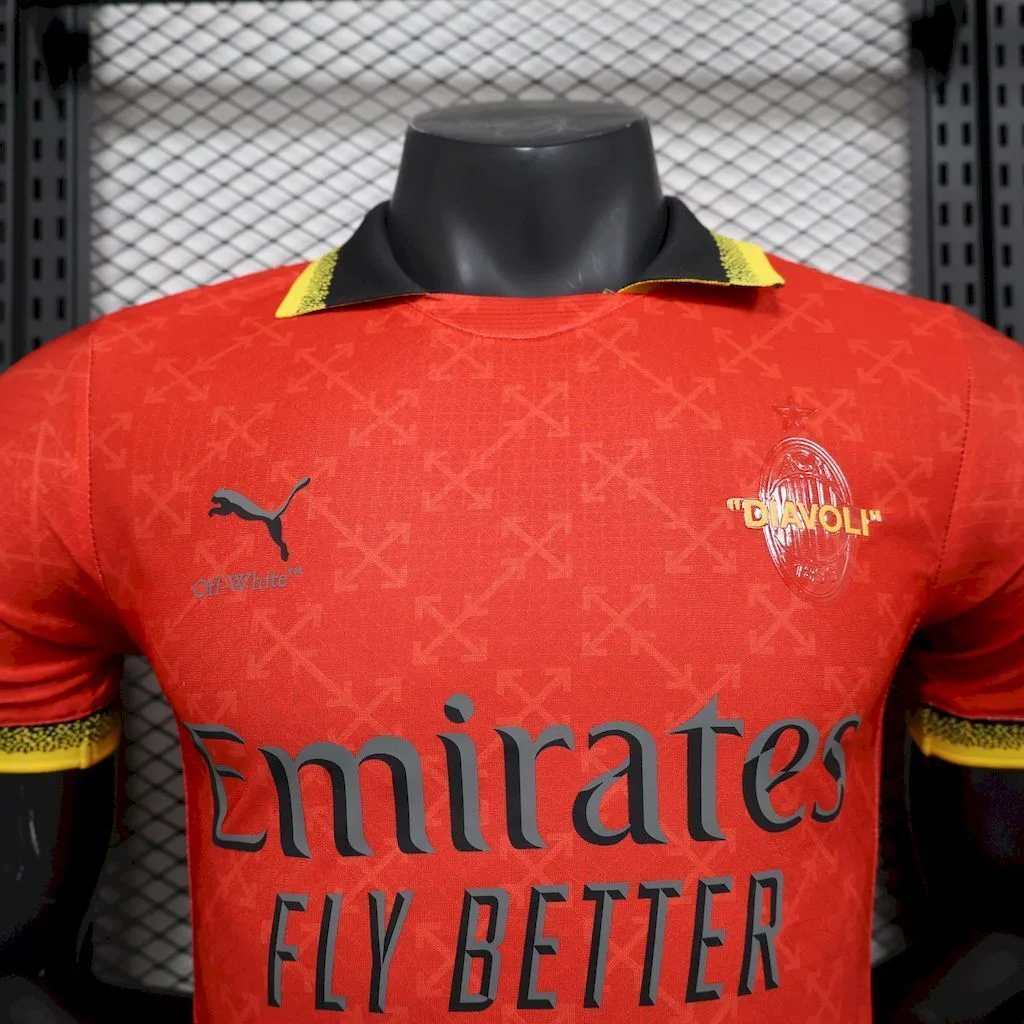 AC Milan 2025/26 Co-Branded Edition Jersey Player Version, foto 2