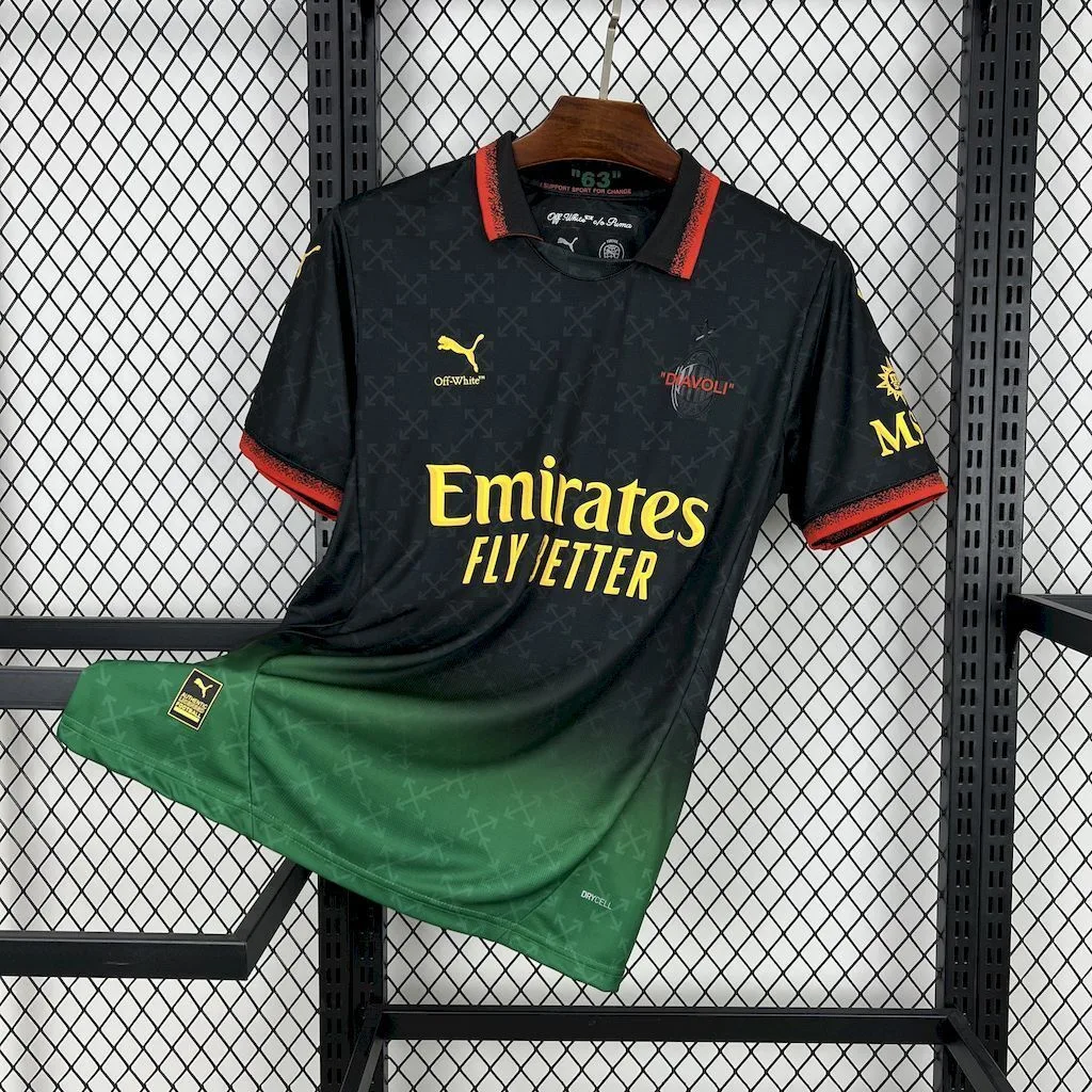 AC Milan 2025/26 Co-Branded Edition Jersey S-XXXXL, foto 1