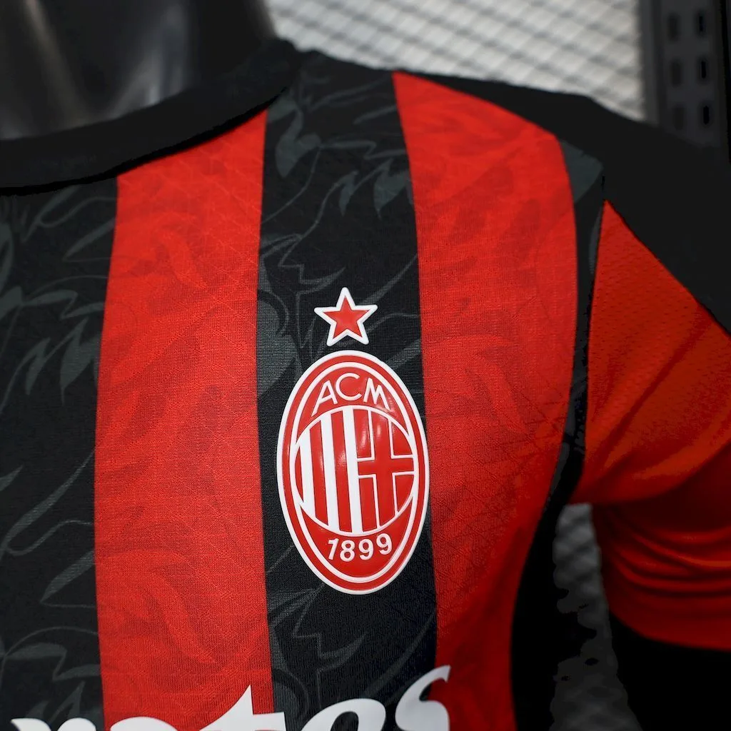 AC Milan 2025/26 Home Jersey Player Version, foto 2
