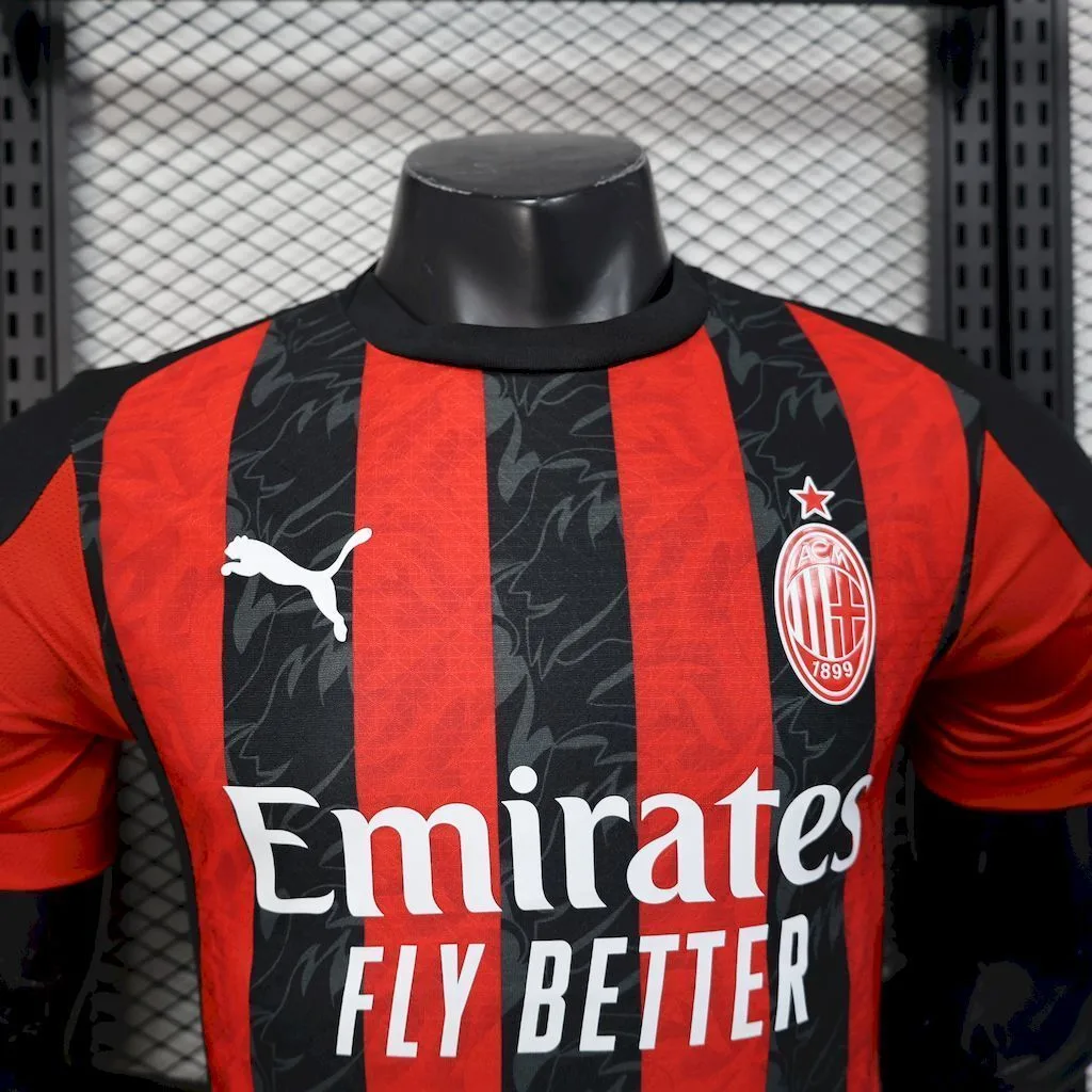 AC Milan 2025/26 Home Jersey Player Version, foto 5