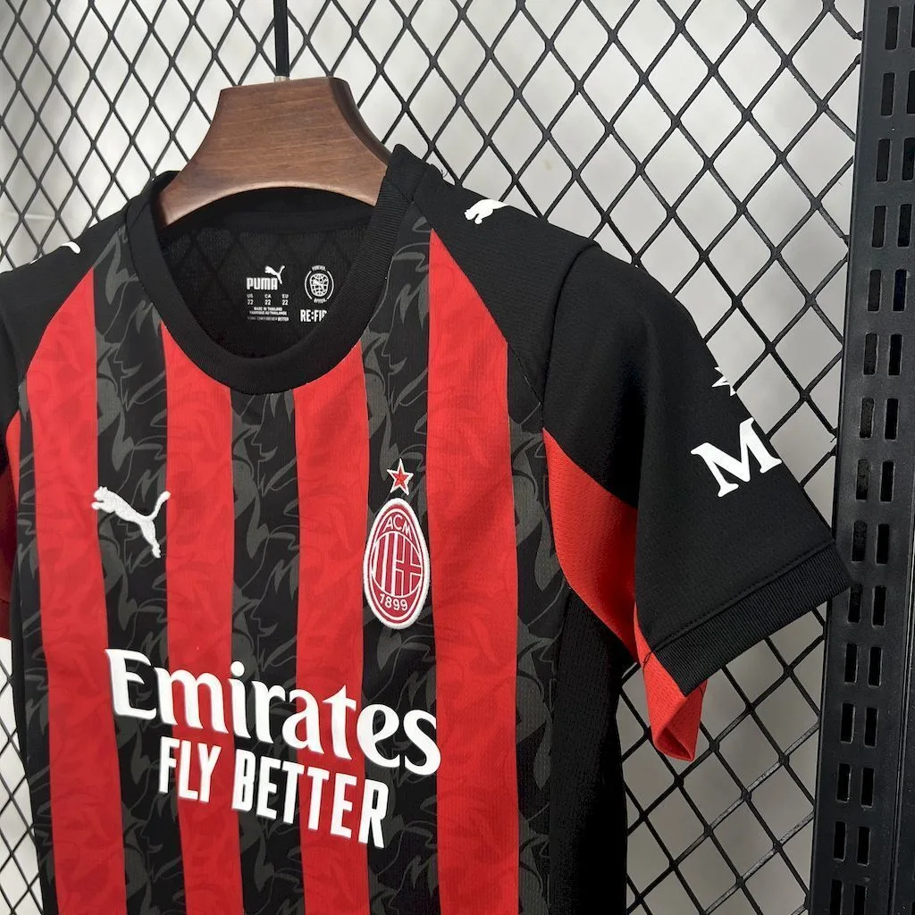 AC Milan 2025/26 Home Kids Kit, foto 5