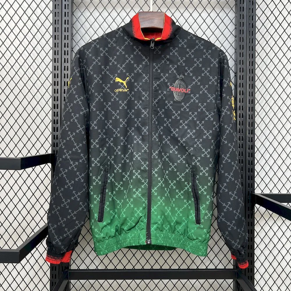 AC Milan 2025 Double-Sided Windbreaker, foto 3