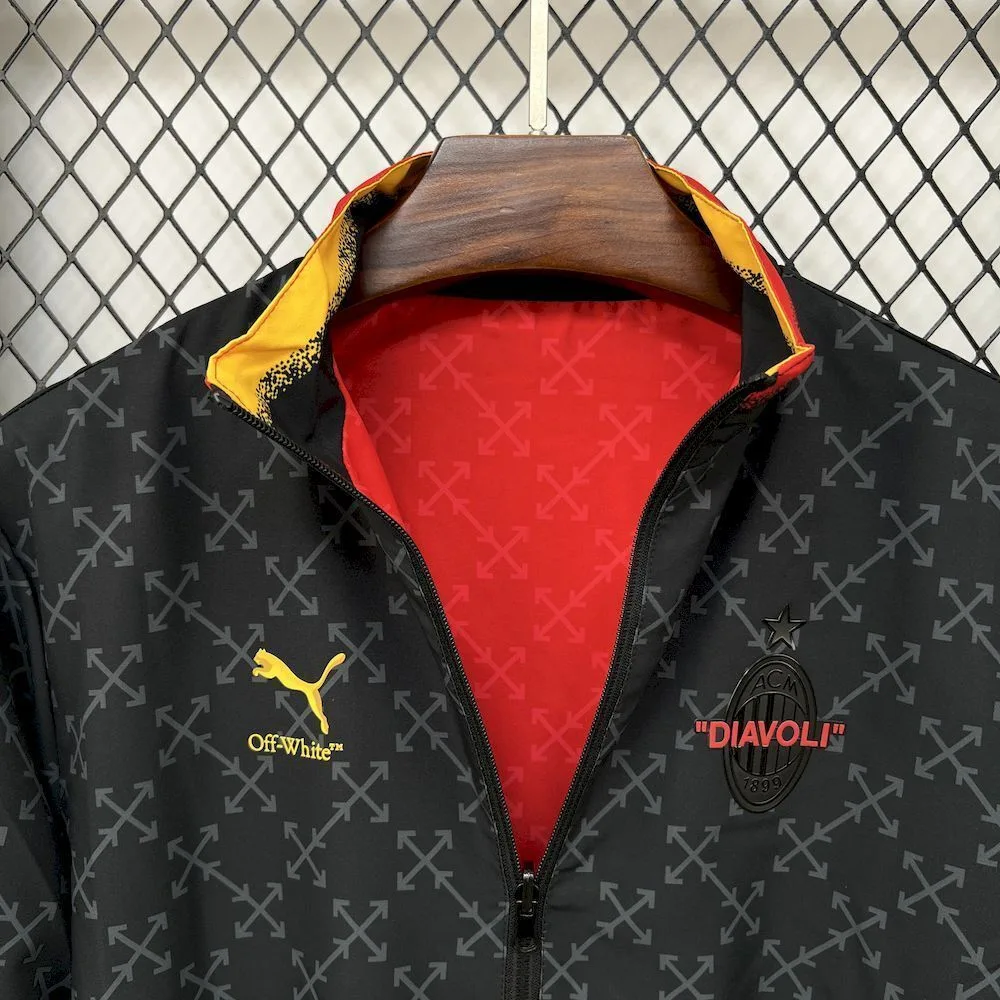 AC Milan 2025 Double-Sided Windbreaker, foto 5