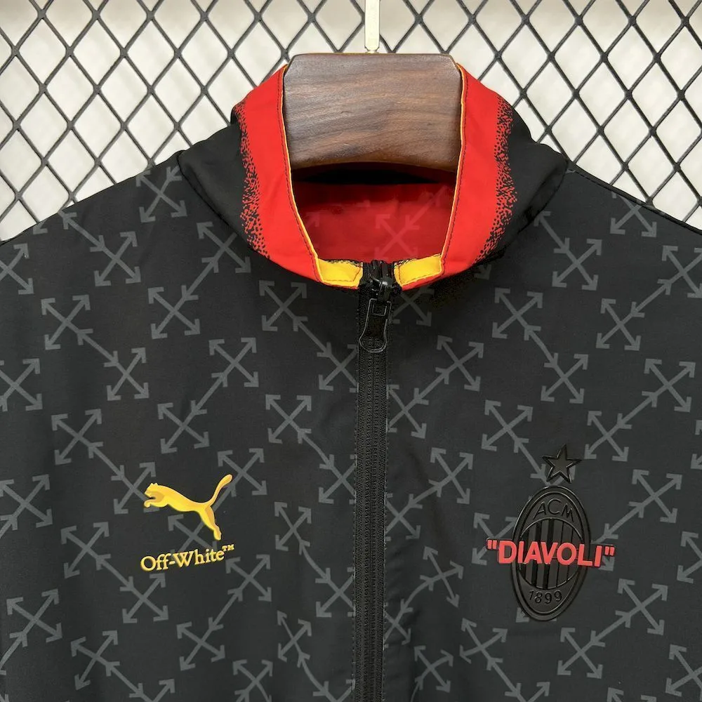 AC Milan 2025 Double-Sided Windbreaker, foto 6