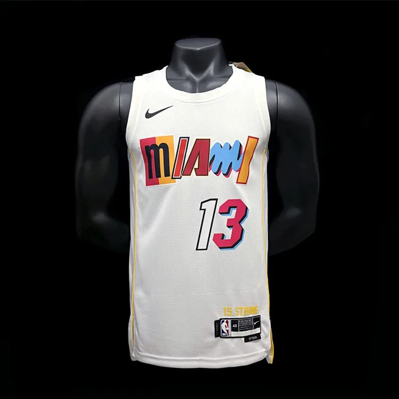ADEBAYO#13 22/23 Miami Heating White City Version, foto 1