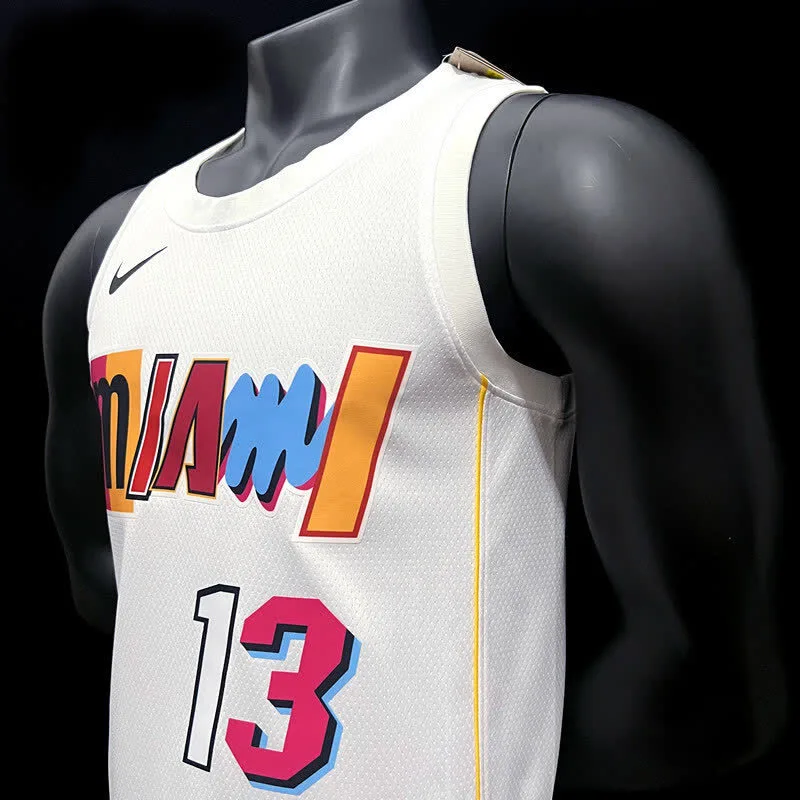 ADEBAYO#13 22/23 Miami Heating White City Version, foto 4