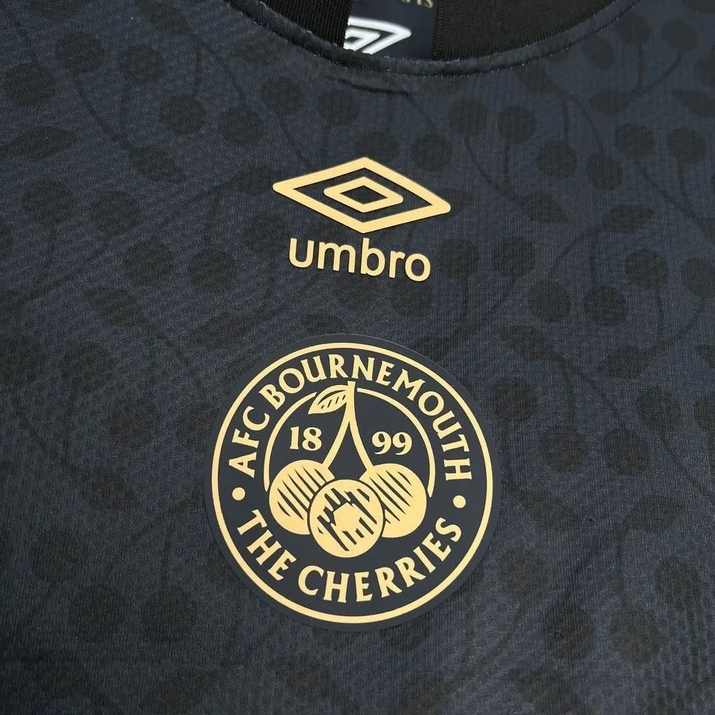 AFC Bournemouth 2024/25 Black Special Edition Jersey, foto 3