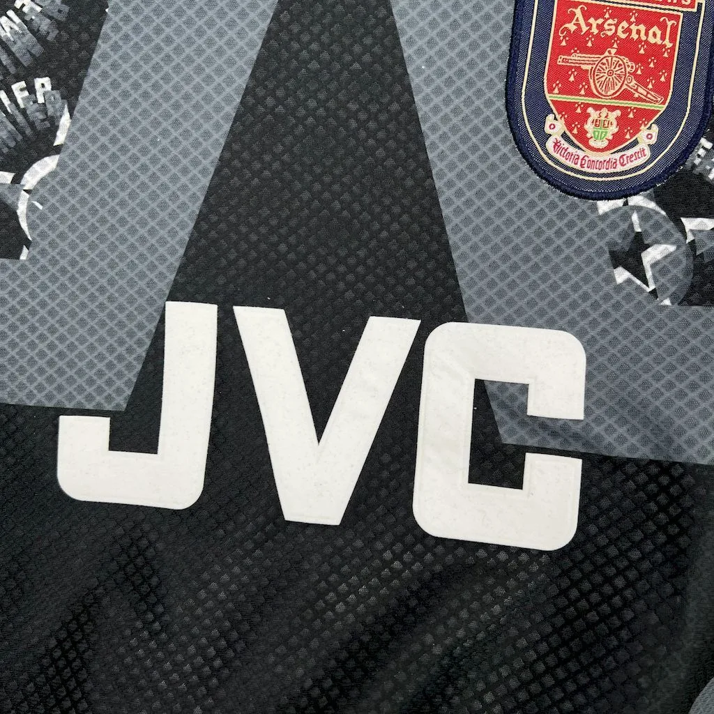 Arsenal 1994/95 Black goalkeeper Long Sleeve Retro Jersey, foto 4