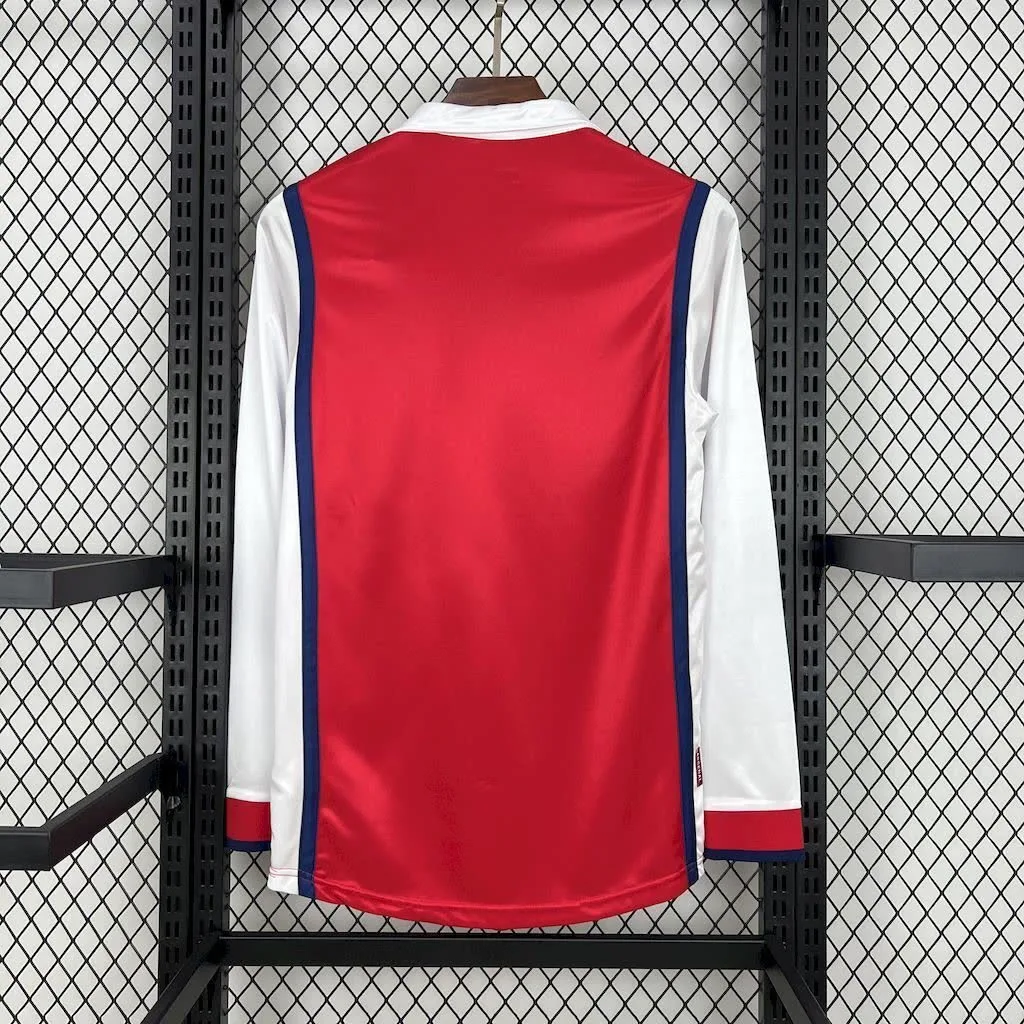 Arsenal 1998/99 Home Long Sleeves Retro Jersey, foto 2