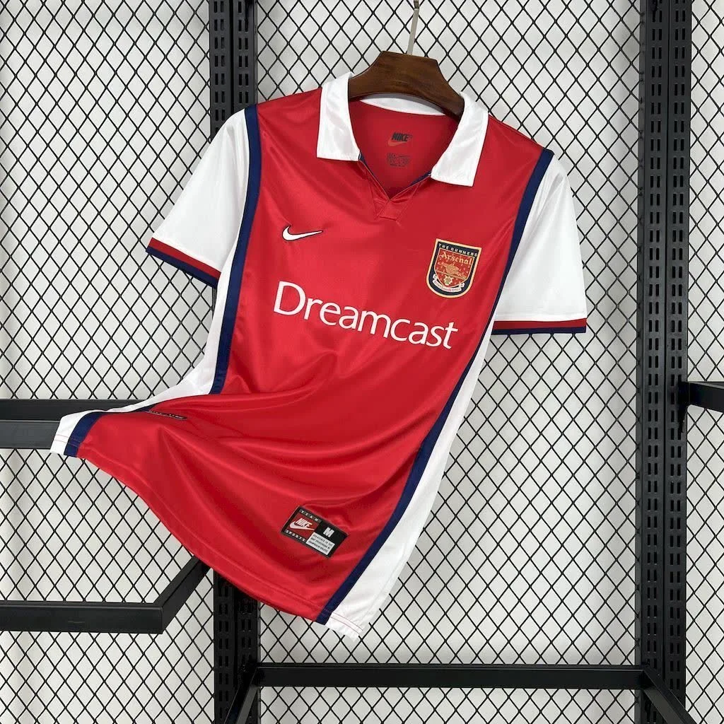 Arsenal 1999/00 Home Retro Jersey, foto 1