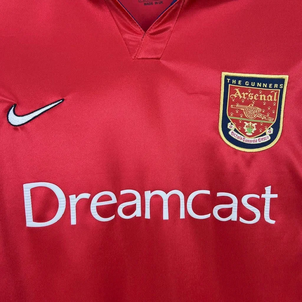 Arsenal 1999/00 Home Retro Jersey, foto 3