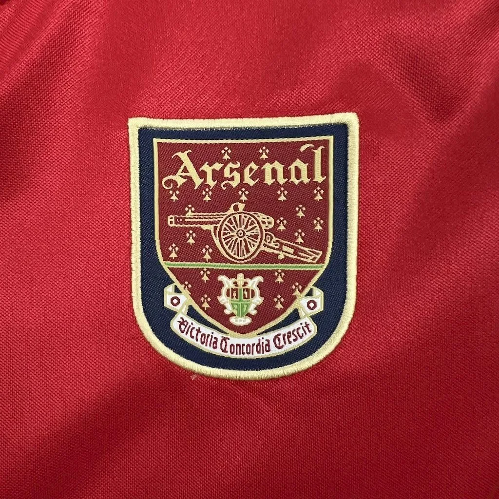 Arsenal 2000/01 Home Long Sleeves Retro Jersey, foto 5