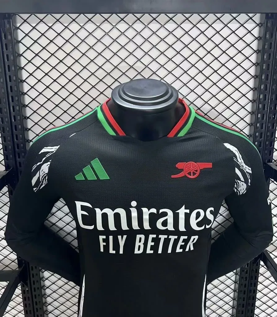 Arsenal 2024/25 Away Long Sleeves Jersey Player Version, foto 3