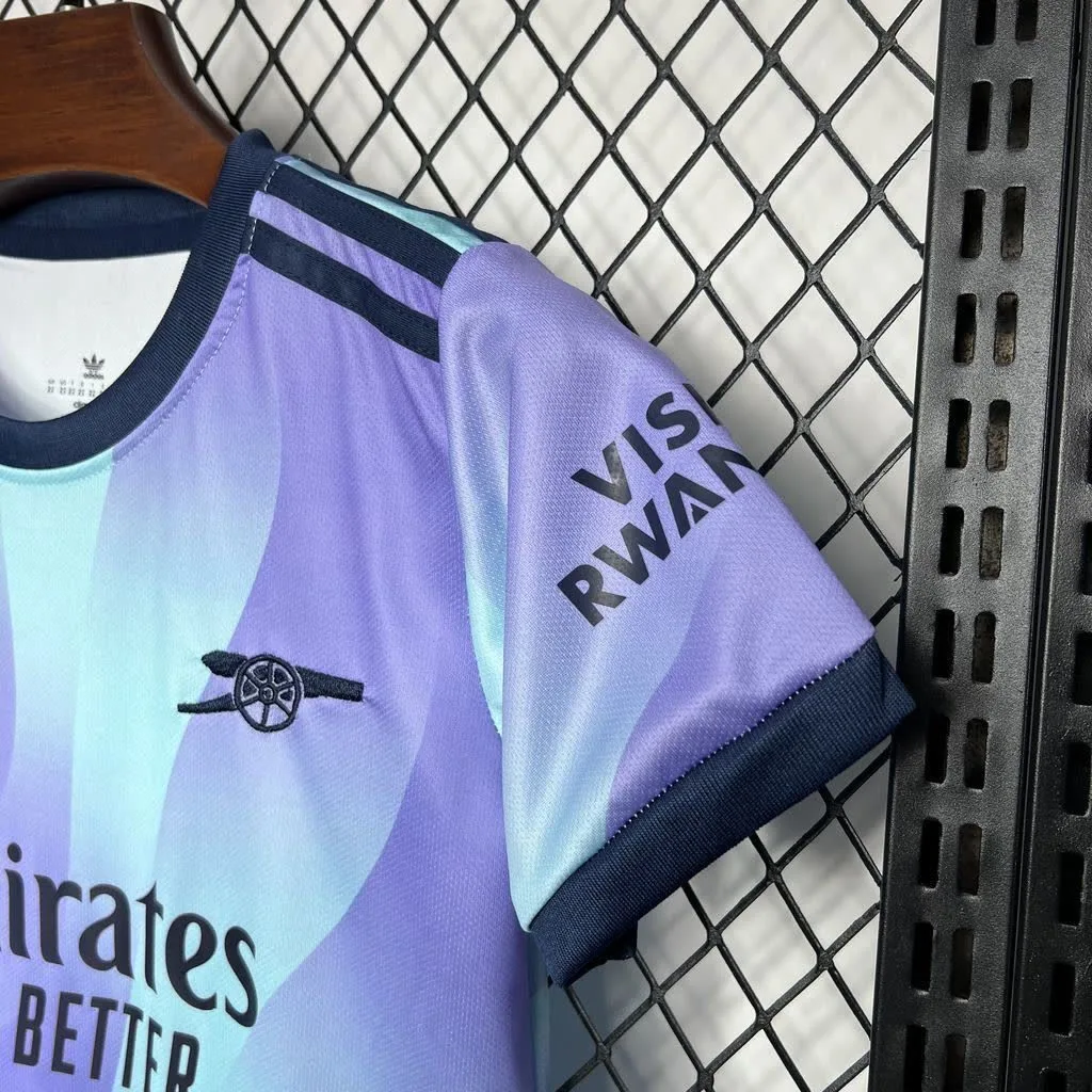 Arsenal 2024/25 Third Away Kids Kit, foto 4