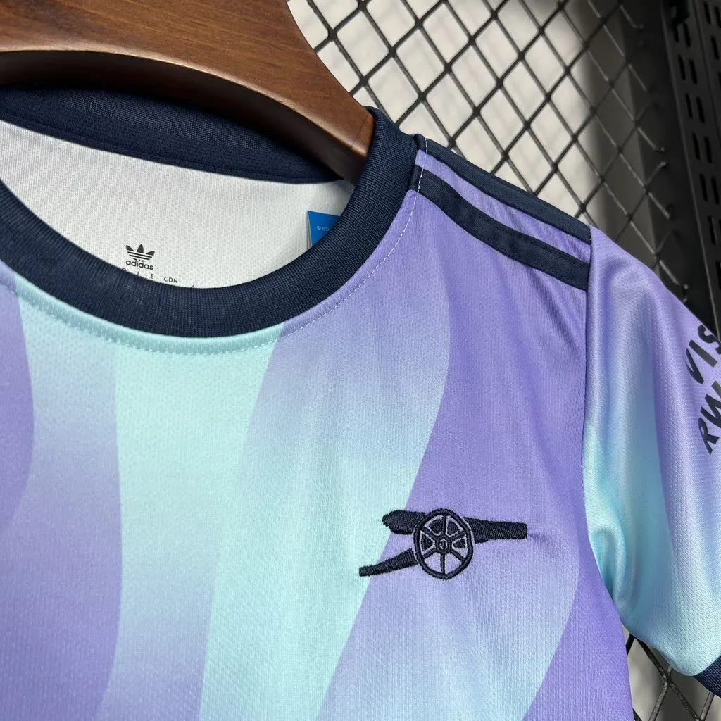 Arsenal 2024/25 Third Away Kids Kit, foto 5