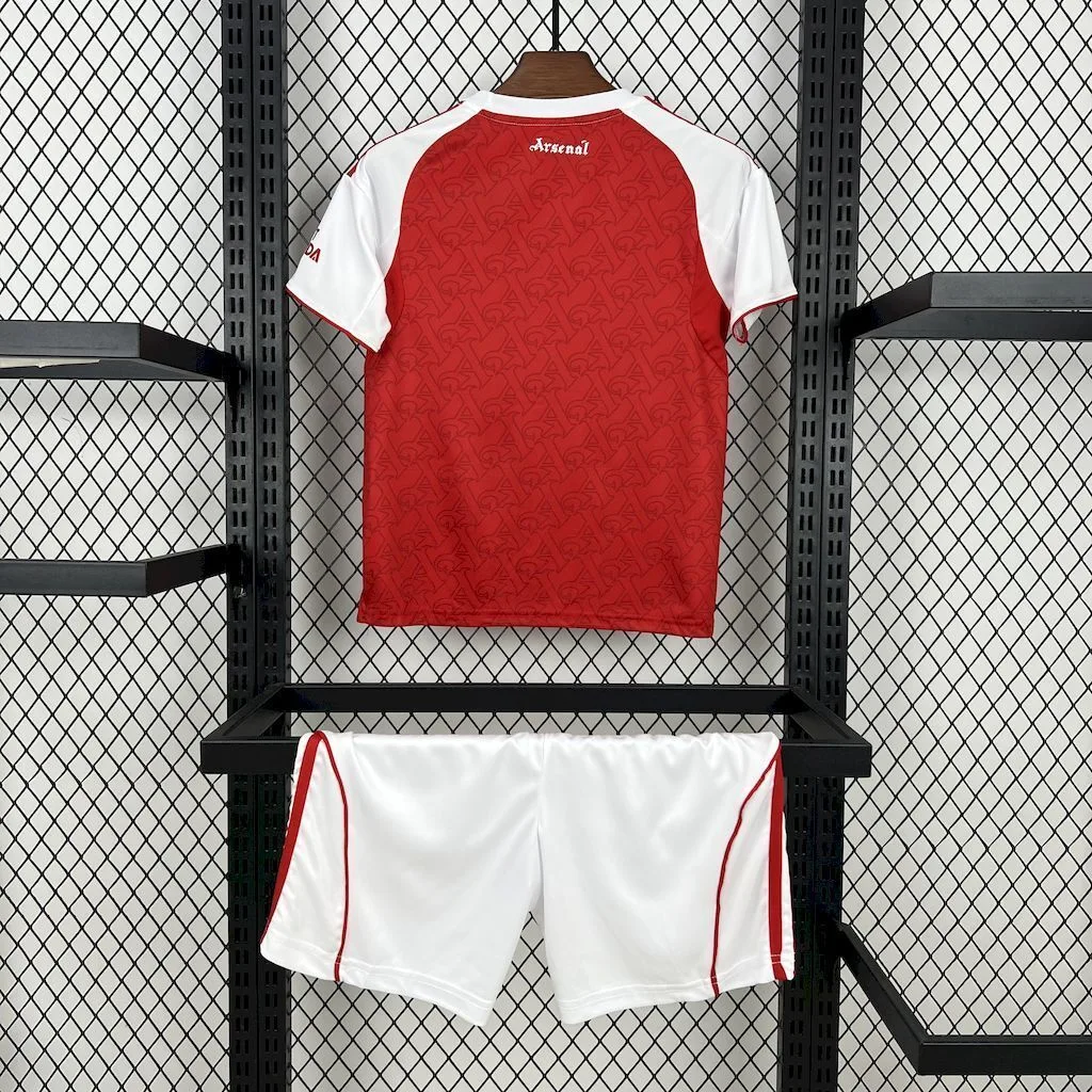 Arsenal 2025/26 Home Kids Kit, foto 2